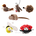 Wholesale simulation sounding plush mouse bird cat toy